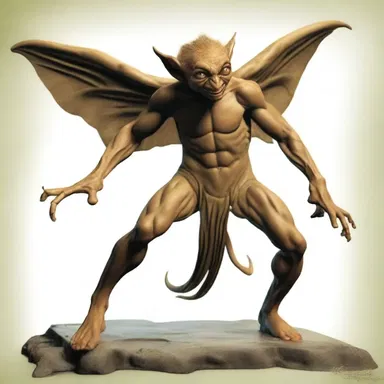According to Greek mythology, the imp was a creature that caused trouble and mischief among humans.