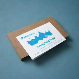 Design a creative and compelling Indiegogo campaign card for a business named 'Freewater'. Ensure it is engaging, emphasizes the idea of clean, free water, and appeals to potential backers.