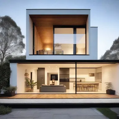 The complaisant architect designed the house to suit the owner's preferences and needs.