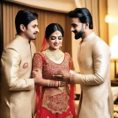 He surprised her with a complaisant gesture, offering to take care of all the wedding preparations.