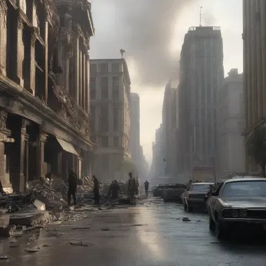 The city's destruction scene in the movie 'Avengers: Endgame' left audiences in awe.