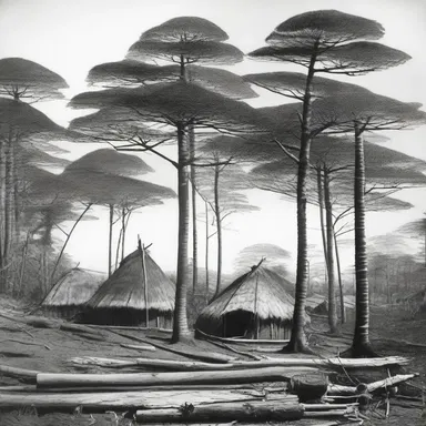The settlement flourished due to the abundance of timber trees, which were essential for constructing homes and ships during the colonization period.