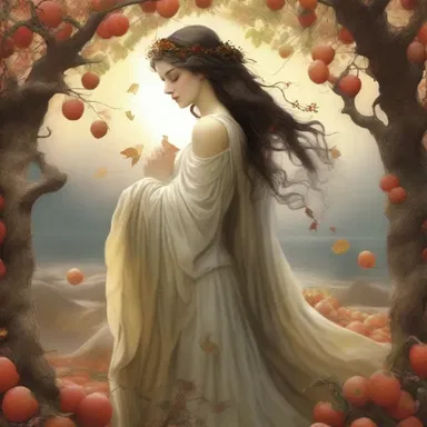 In Greek mythology, the changing seasons roll around every year as Persephone returns to the surface.