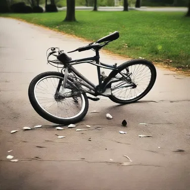 Why did the bicycle fall over? Because it was two-tired of having to roll around so much!