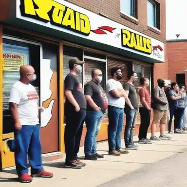 The rabid comic book fans lined up outside the store hours before it opened.