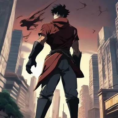 In the gripping anime series, the protagonist transforms into a powerful warrior to defend their city from the invasion of ravaging rabid monsters.