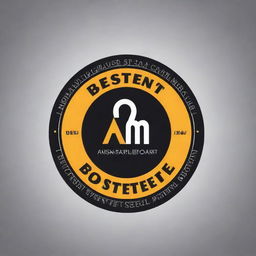 Design a 'BestBestMe' logo for 'Ashfaq Plastic', incorporating elements of plastic production and self-improvement in a visually compelling and professional style.