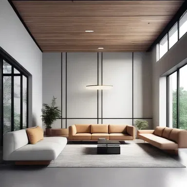 The architect went on a spree and indulged in purchasing various pieces of furniture to decorate the new building.