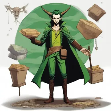 In the mythological tale, the god of mischief went on a shopping spree, acquiring magical artifacts from different realms.