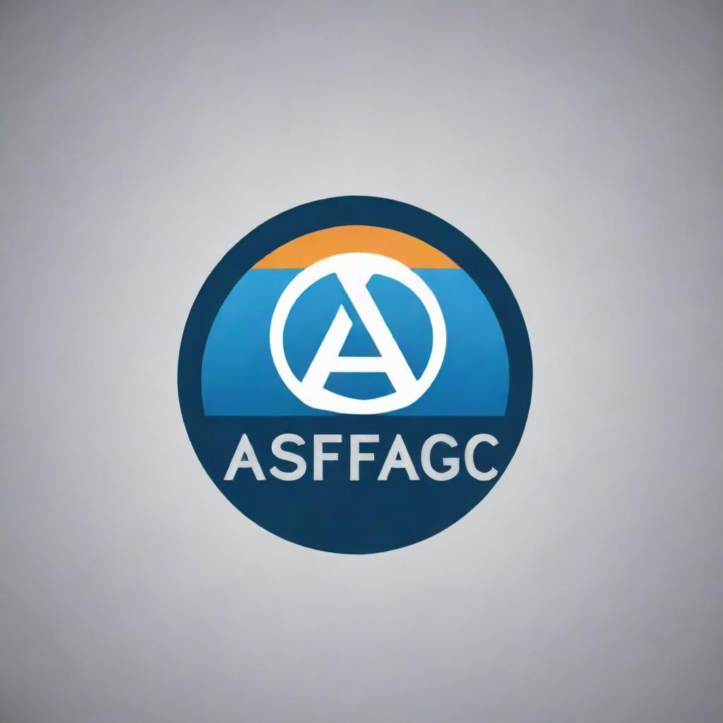 Create a professional and appealing logo for 'Ashfaq Plastic', featuring elements related to plastic manufacture.