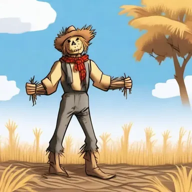 Why did the scarecrow clench his fists? Because he wanted to show everyone he had straw-ng muscles!