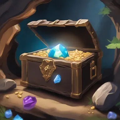 The imputrescible treasure remained perfectly preserved within the enchanted cave.