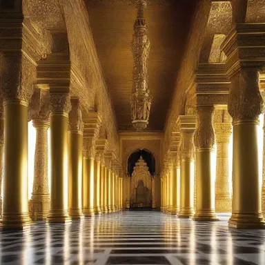 The grand palace was designed with intricate details and opulence, reflecting the lavish lifestyle of the ethnarch.