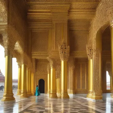 The grand palace was designed with intricate details and opulence, reflecting the lavish lifestyle of the ethnarch.
