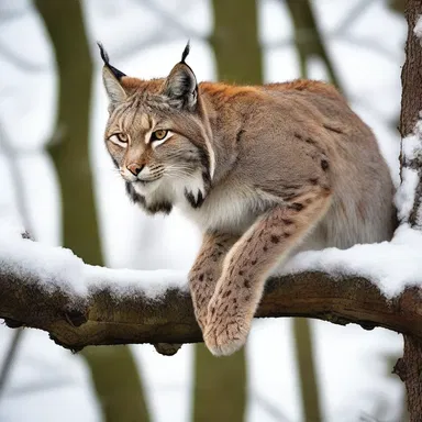 Why did the lynx bring a ladder to the party? Because it heard the drinks were on the house!