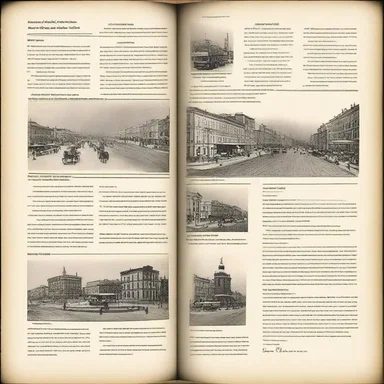 The brochure provided a detailed account of the historical milestones of the city.