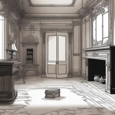 Fortuitously, the protagonist stumbled upon a hidden treasure in the old mansion.