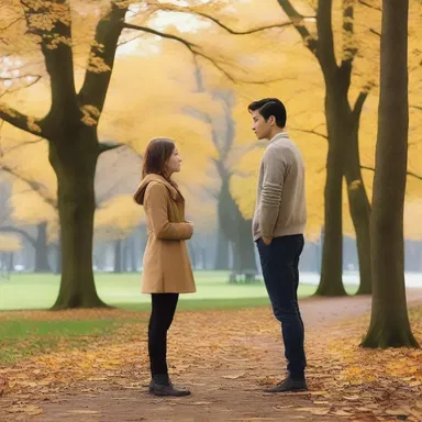 Fortuitously, the main character found the love of their life at a chance encounter in the park.