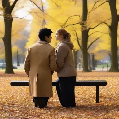 Fortuitously, the main character found the love of their life at a chance encounter in the park.