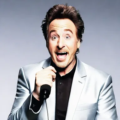 The comedian loves to play tricks on his audience, making them laugh with unexpected punchlines.