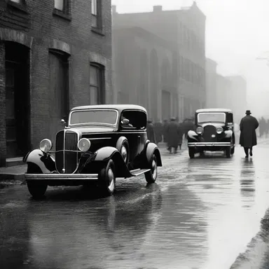 The atmosphere was gloomy during the Great Depression in the 1930s.