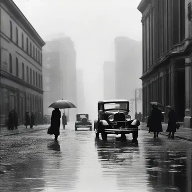 The atmosphere was gloomy during the Great Depression in the 1930s.