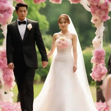 The protagonist in the movie gate-crashed a wedding to profess his love for the bride.