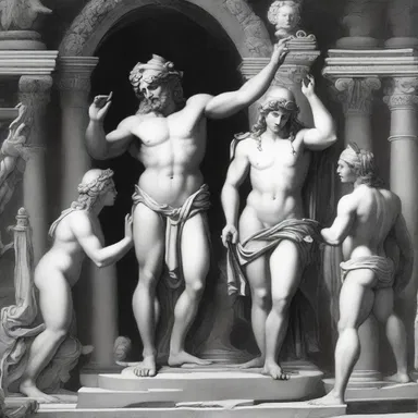 In some mythologies, the gods were seen as capricious and inequitable, dispensing their favors and punishments without reason or fairness.