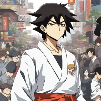 The protagonist's journey in the anime series was shaped by the desire to overthrow an inequitable government and establish justice for all.