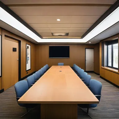 The architect designed a spacious and functional meeting room for the rovers' clubhouse.
