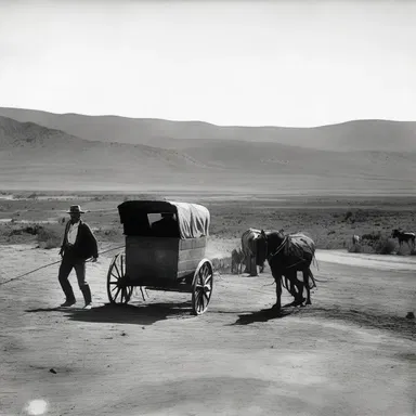 During the California Gold Rush, many rovers traveled west in search of wealth and a better life.