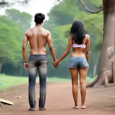 Their relationship was in its rudimentary stages, with both partners still getting to know each other.
