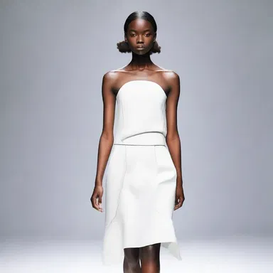 The fashion industry often embraces bold and innovative designs, but sometimes a designer creates a collection with rudimentary elements to showcase simplicity and minimalism.