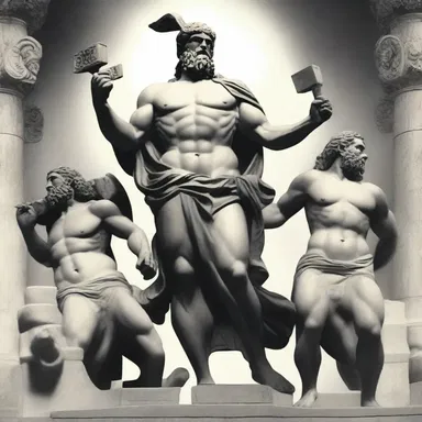 According to Greek mythology, humans were initially created with rudimentary forms and abilities until the gods intervened and bestowed them with various attributes.