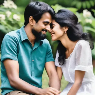 Their love story began in a rudimentary way, with simple gestures and innocent conversations that eventually blossomed into a deep and passionate connection.