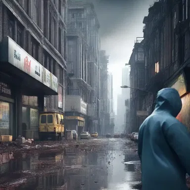 The scientist accidentally released a biosafety level 3 pathogen, causing a terrifying outbreak and turning the city into a gruesome, horror-filled scene.