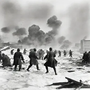 The battle of Stalingrad during World War II was a significant theater of war that witnessed intense fighting between Soviet and German forces.