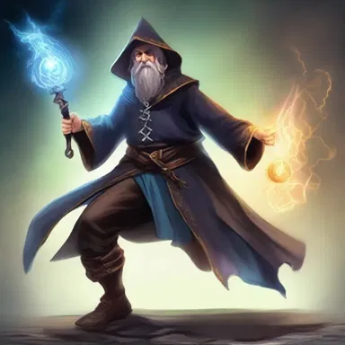 In the realm of fantasy literature, there is a character known as the Paralyzed Sorcerer who overcomes his spastic paralysis and becomes a powerful wizard with the help of a magical amulet.
