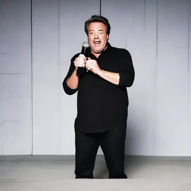 The comedian's hilarious punchline made the audience's laughter brim over, filling the room with mirth.