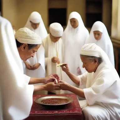 In certain religious rituals, individuals with neutropenia may be required to take special precautions to avoid potential infections or diseases.