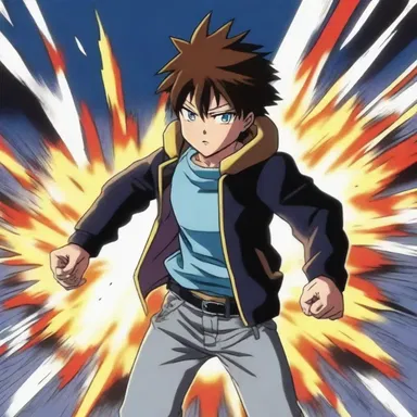 The protagonist in the anime series had the ability to create explosions using chlorates.