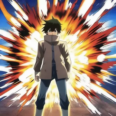 The protagonist in the anime series had the ability to create explosions using chlorates.