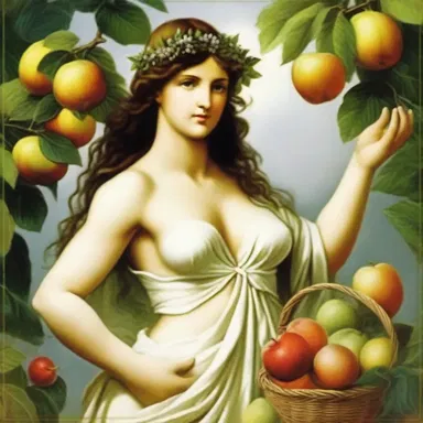 According to Greek mythology, the goddess Demeter demonstrated parthenocarpy when she willed a fully matured fruit to grow without the need for fertilization.