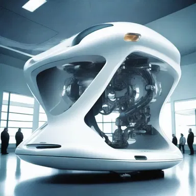 The futuristic machine had the power to upheave objects and transport them to other dimensions.