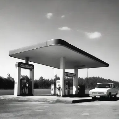 According to mythology, the petrol station was believed to be a sanctuary for the gods of the road, where weary travelers could rest and refuel.
