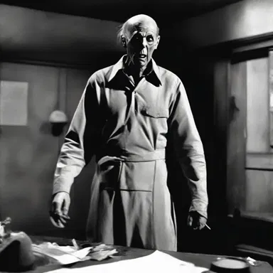 The rationalist character in the horror movie refused to believe in supernatural explanations for the terrifying events happening around them.