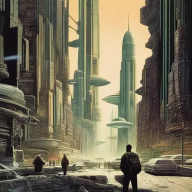 The lede of the science fiction novel plunged the readers into a dystopian future, setting up the premise of the story.