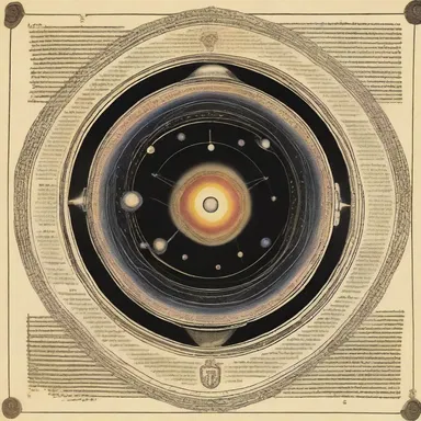 The lede of the religious book described the creation of the universe according to the specific religious beliefs.