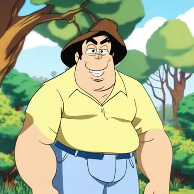 The character's navel-gazing nature often led to humorous situations in the animated series, as they were completely focused on their own self-interests.