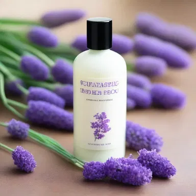 In the novel, the protagonist found solace in the scent of lavender lotion, using it as a means to calm her racing thoughts.